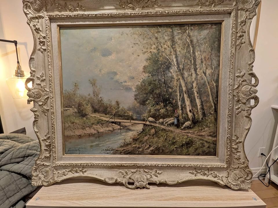 Unknown artist pastoral painting
