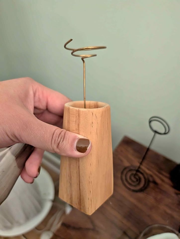 Handmade Wood Succulent Planter Stand