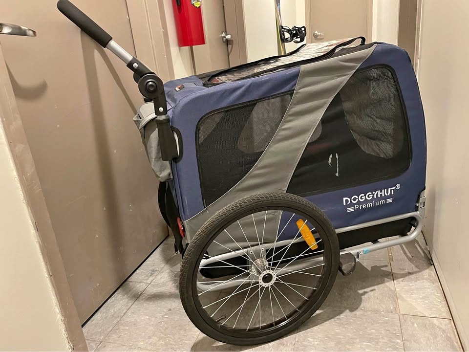 DoggyHut Premium Large Dog Bike Trailer