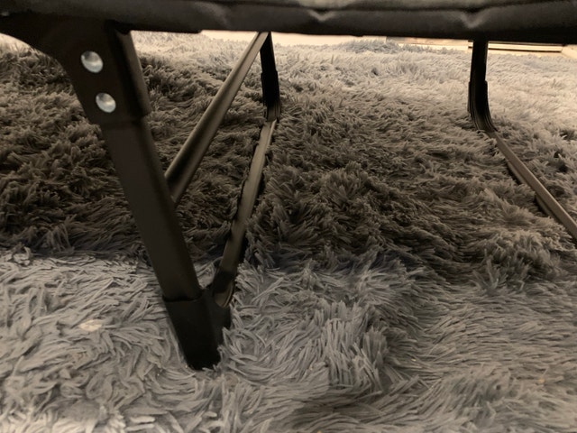 Folding bed, camping cot for dorm, camping, van life - photo 4