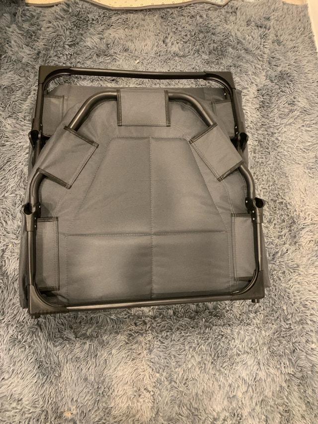 Folding bed, camping cot for dorm, camping, van life - photo 5
