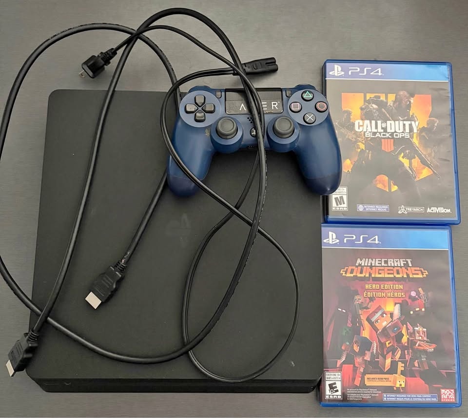 PlayStation 4 Console Bundle – Ready to Play!