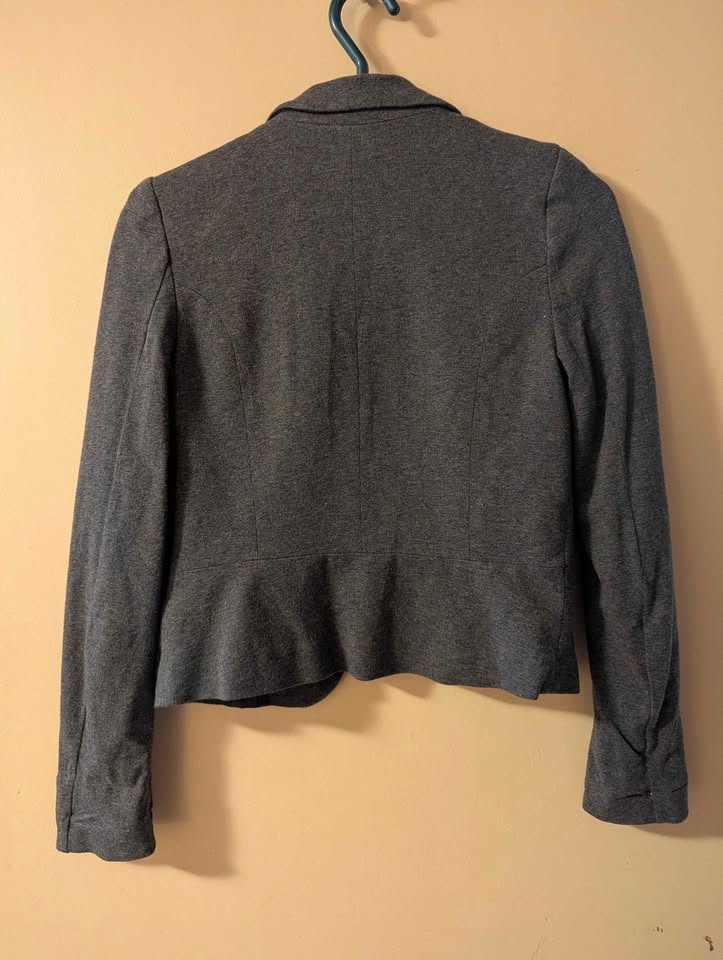 H&M Grey Cropped Blazer - photo 2