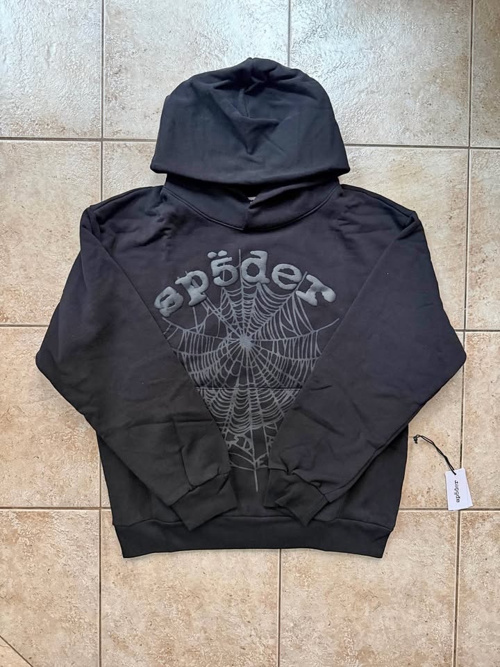 Sp5der Phantom Web Hoodie