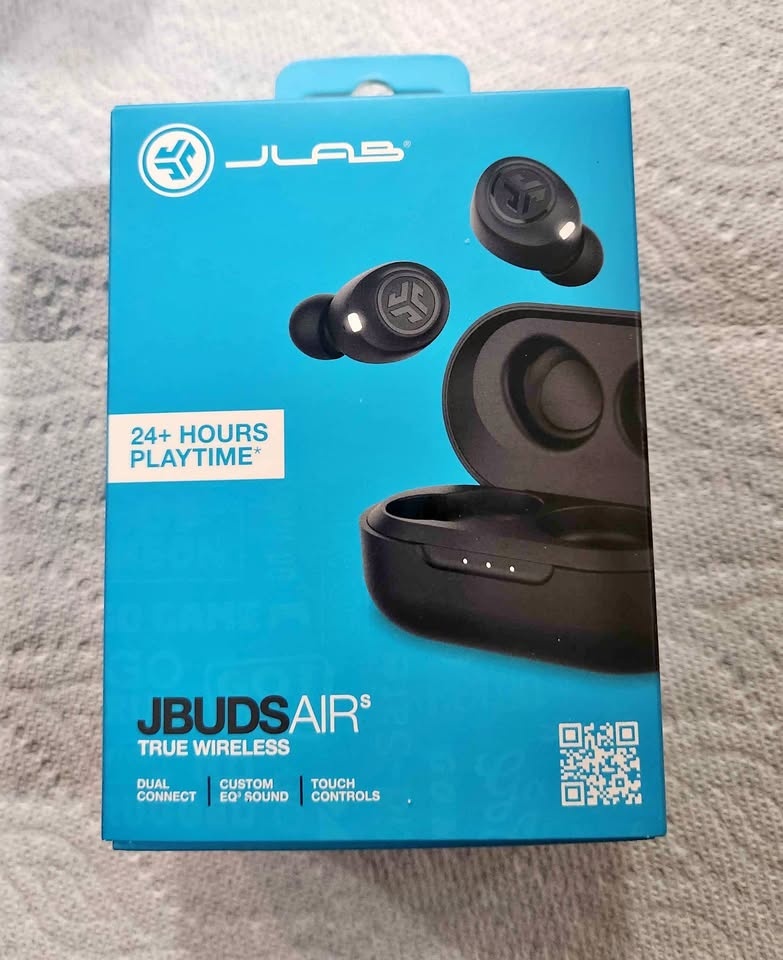 JLab JBuds Air True Wireless Earbuds - Brand New