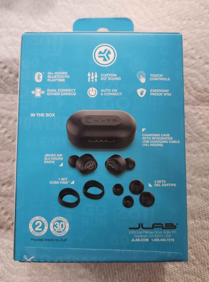 JLab JBuds Air True Wireless Earbuds - Brand New - photo 2