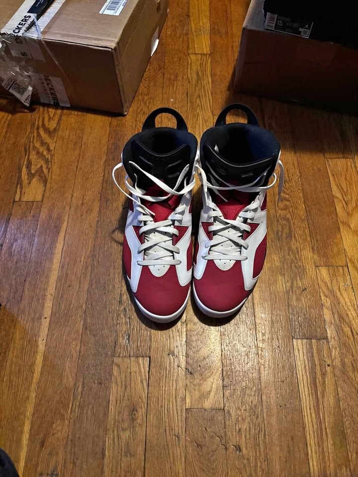 Jordan 6 Carmine Size 15