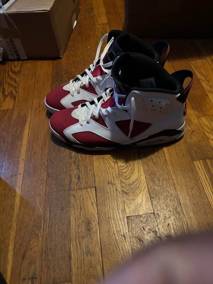 Jordan 6 Carmine Size 15 - photo 2