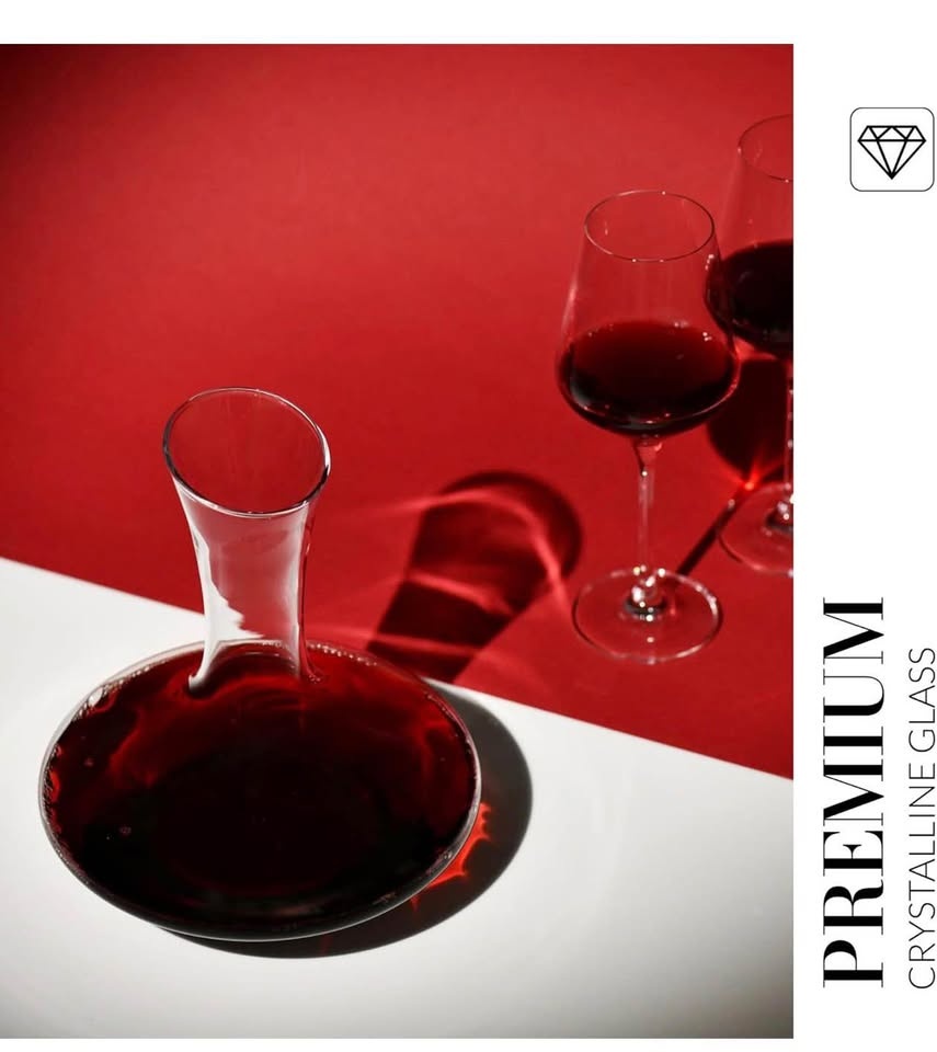 (New) Krosno Essence Wine Decanter, 40.6 oz - photo 4