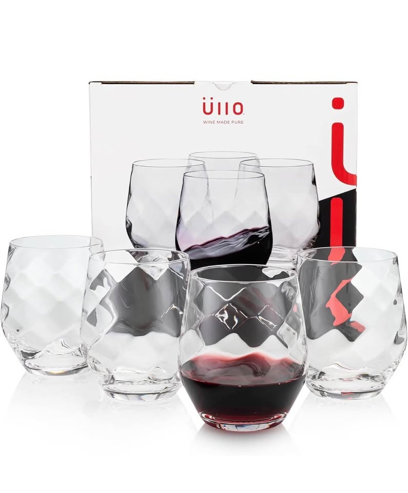 Set of 4 Aer Crystal Stemless Wine Glasses - photo 2