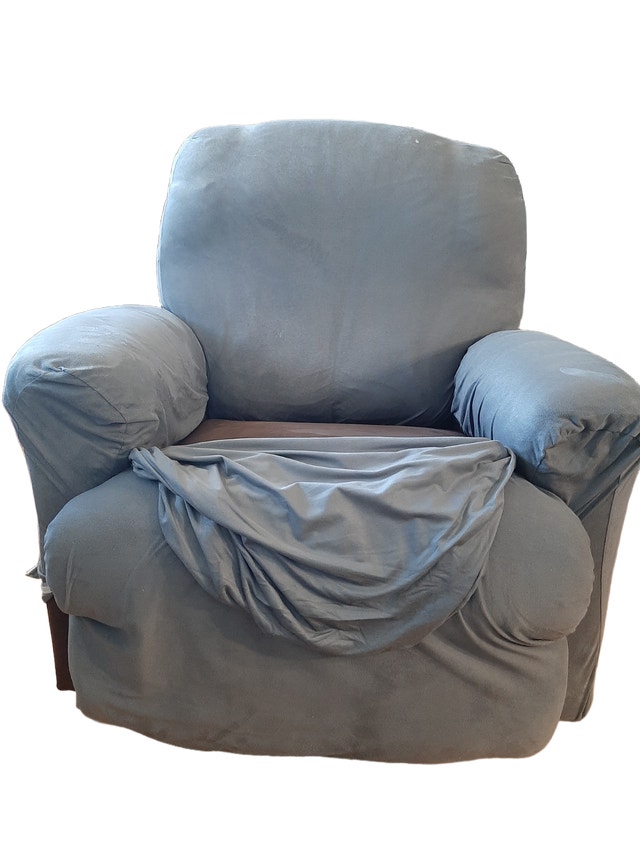 Oversized Rocker Recliner with Cover - Everything Must Go!