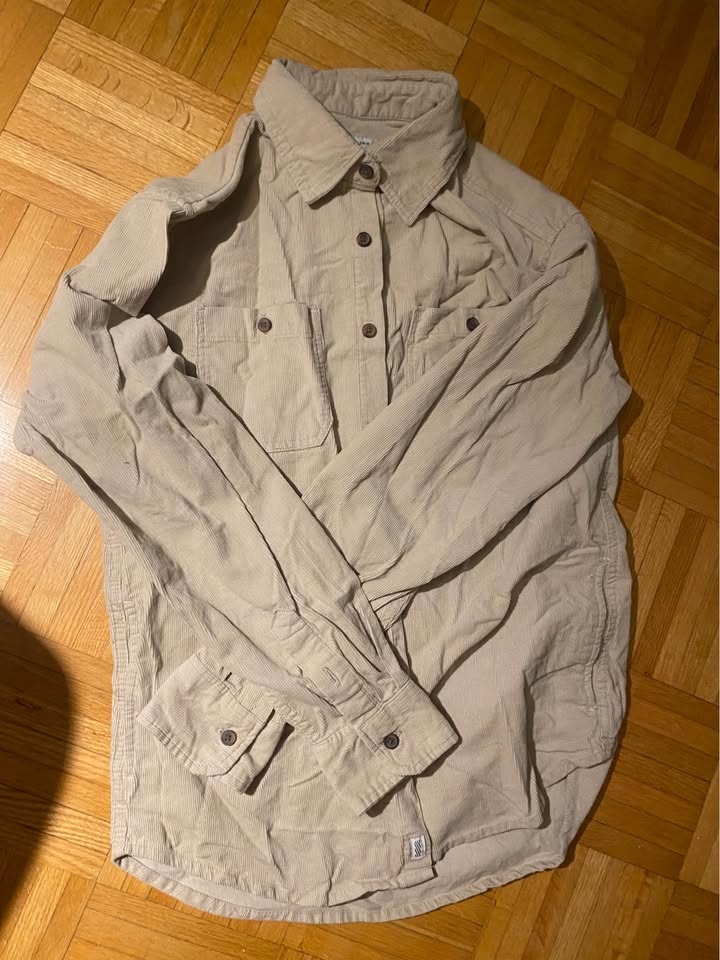 Button up corduroy over shirt - photo 2