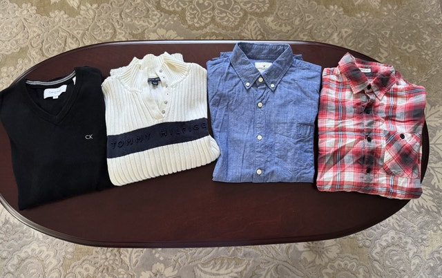 Men's Tops: Hoodies, Sweaters, Button-downs (S-XL) - photo 2
