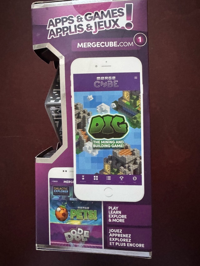STEM Merge Cube - New in Box VR Toy - photo 5