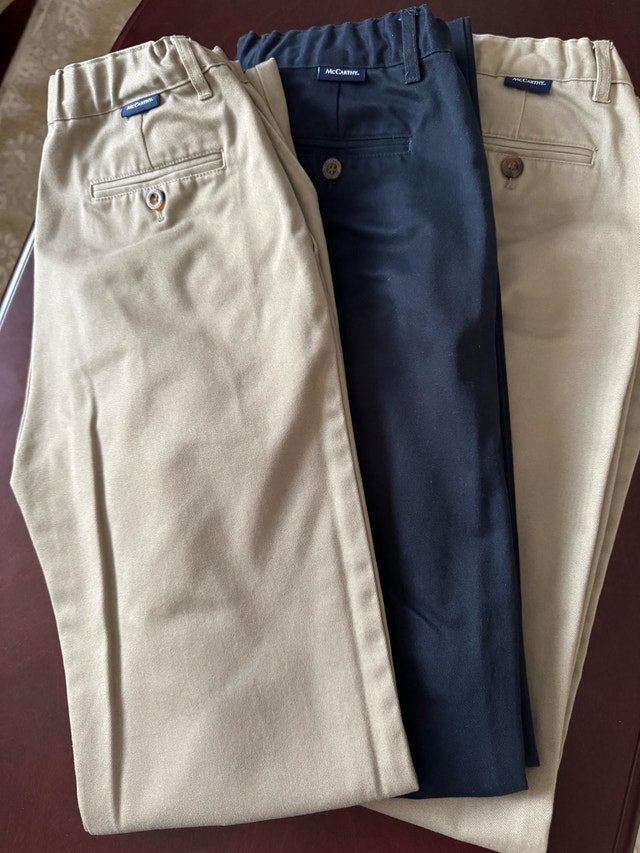 McCarthy school uniform pants