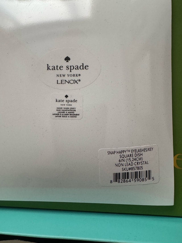 Kate Spade Lenox Snap Happy Eyelashes Dish - photo 2