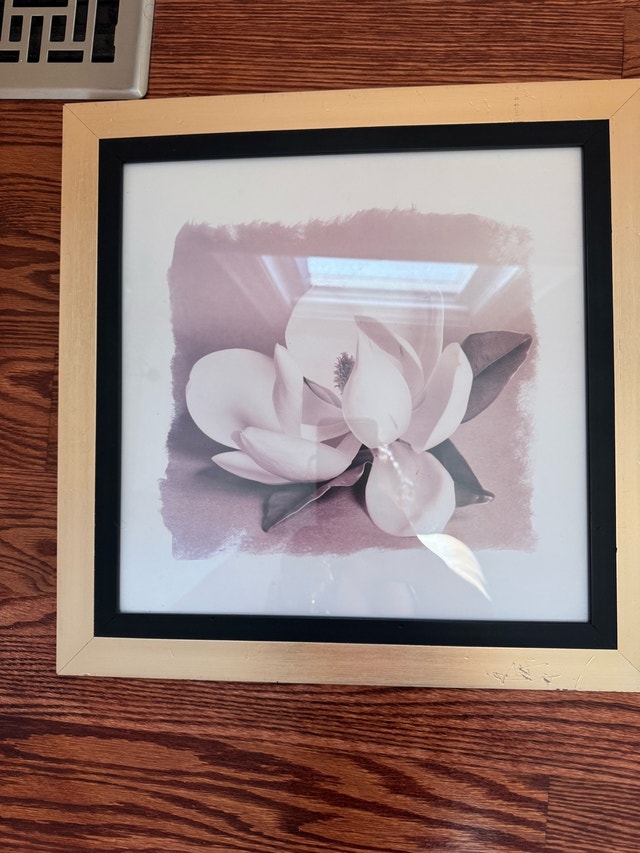 Framed floral prints - set of 4 - photo 2