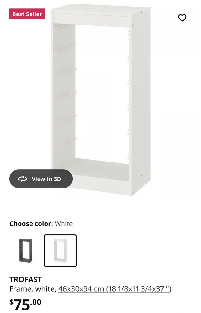 IKEA Trofast system - bins included - photo 3