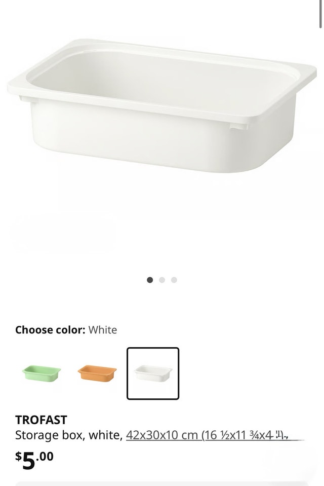 IKEA Trofast system - bins included - photo 4