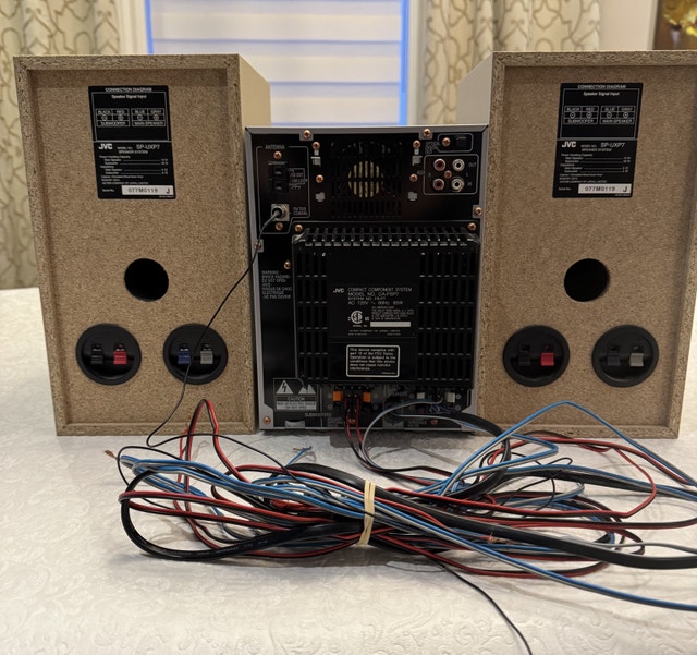 JVC mini stereo system - model FS-P7 - photo 2