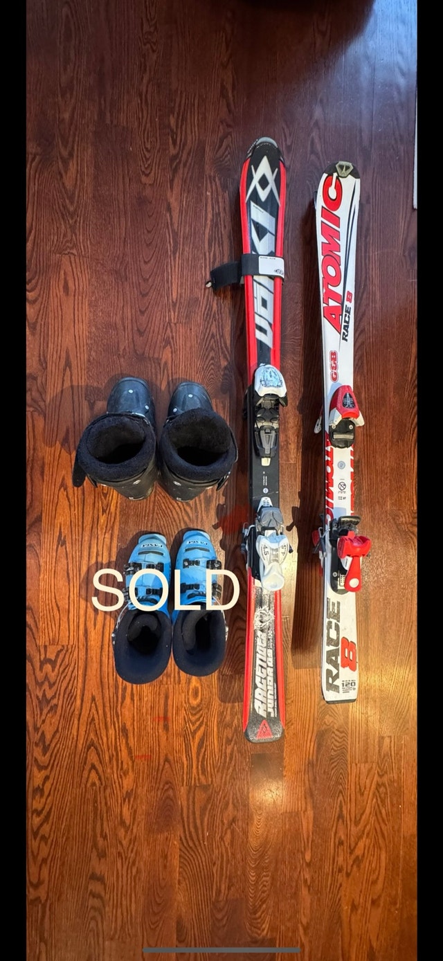 Salomon Ski Boots & Atomic Skis - Junior Sizes