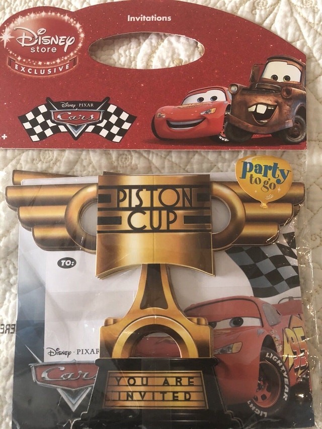 Disney Cars Invitations