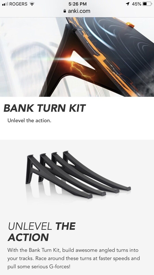 Anki Overdrive Starter Kit and Bank Turn Kit - photo 5