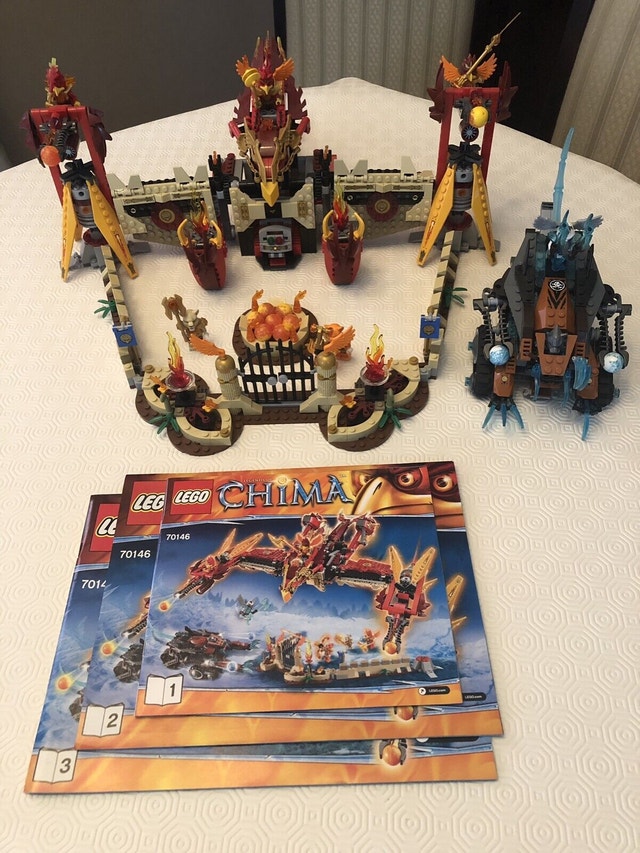 LEGO 70146 - Legends of Chima Flying Phoenix Fire Temple