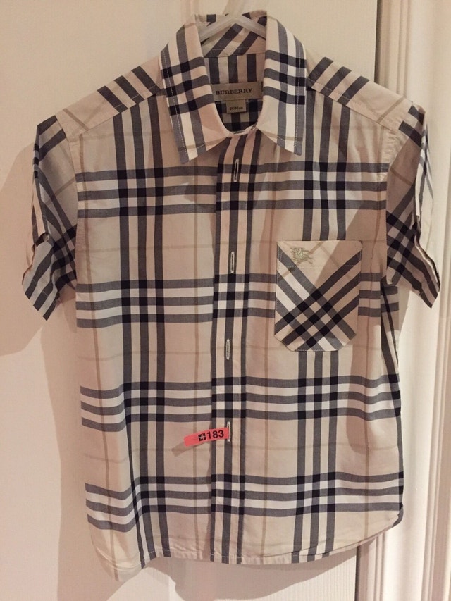 Burberry Classic Boys Shirt - Size 3Y