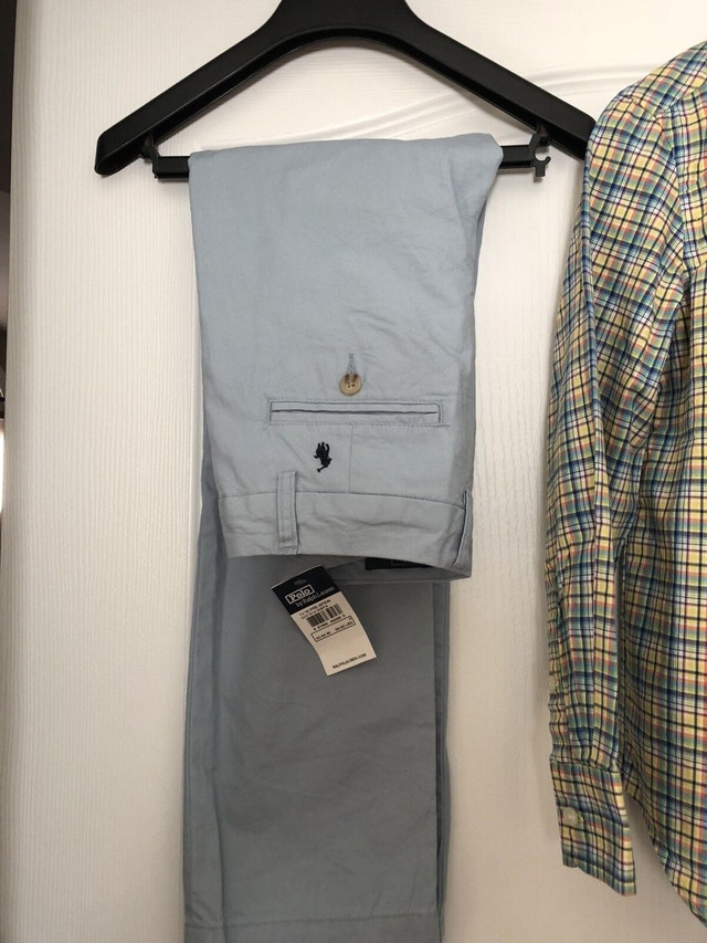 Ralph Lauren/Polo Shirt and Pants - Boys Size 8 - photo 3