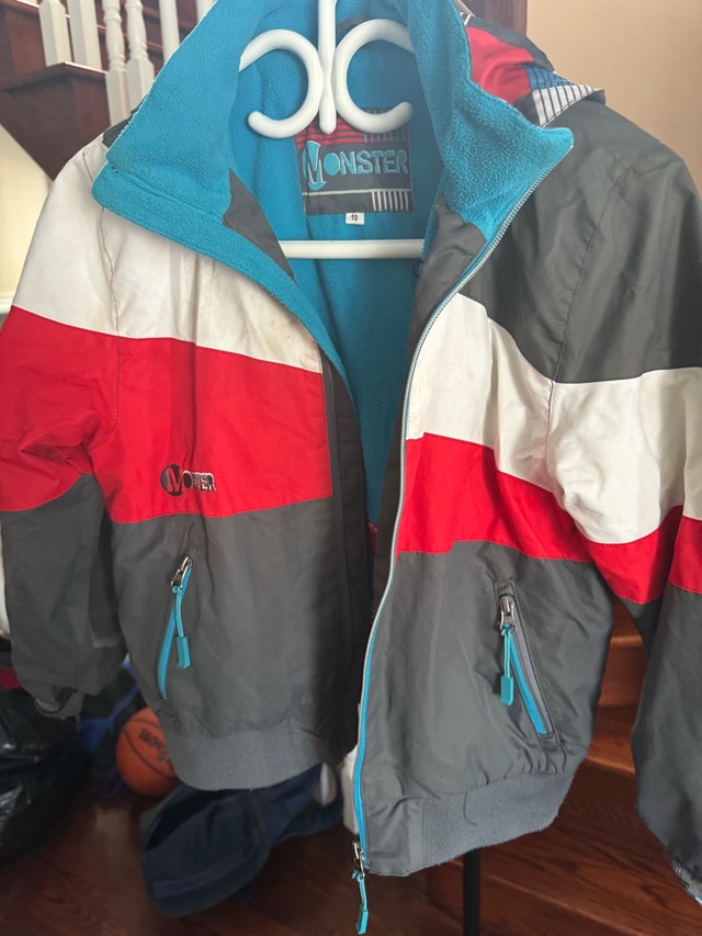 Kids Monster Fleece Lined Jackets