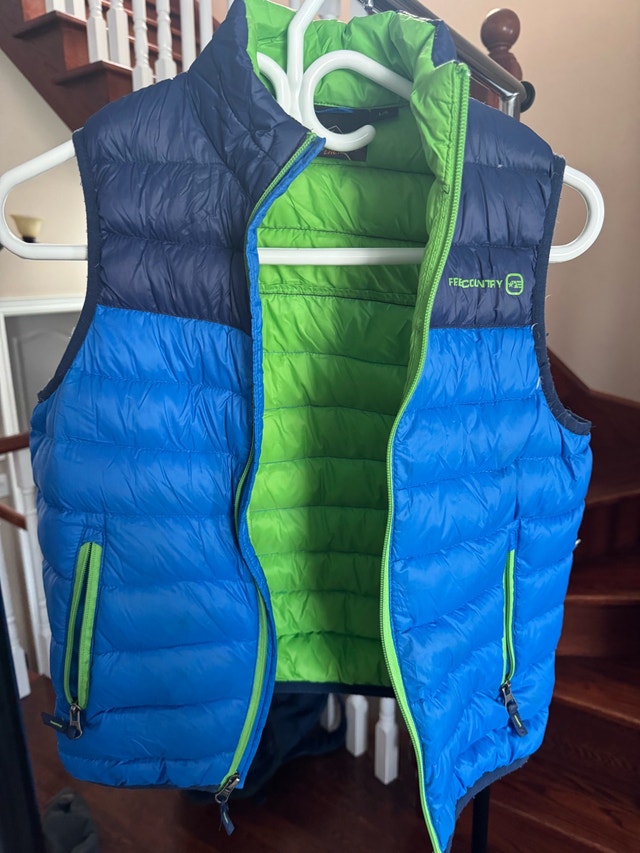 Kids puffer vest and jacket