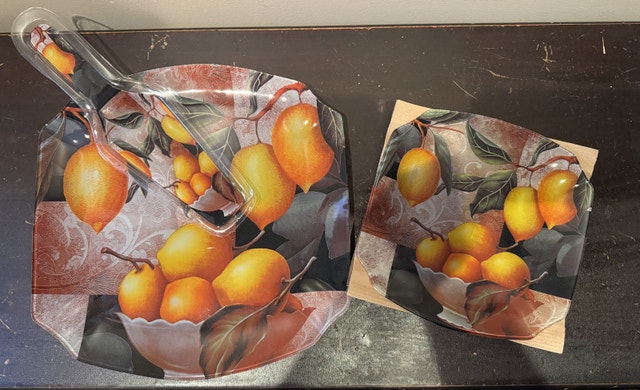 Plates and platter serving set - photo 2