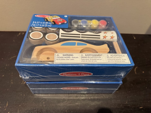 Melissa and Doug Paint Wooden Race Car - photo 2