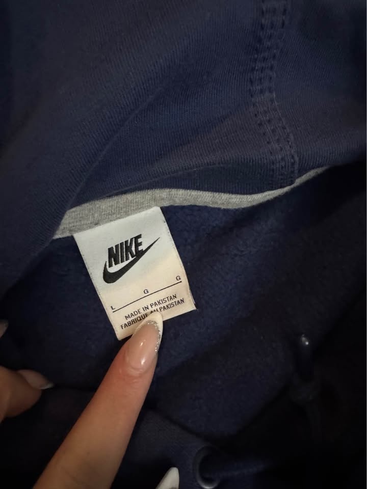 Blue Nike Hoodie - photo 2