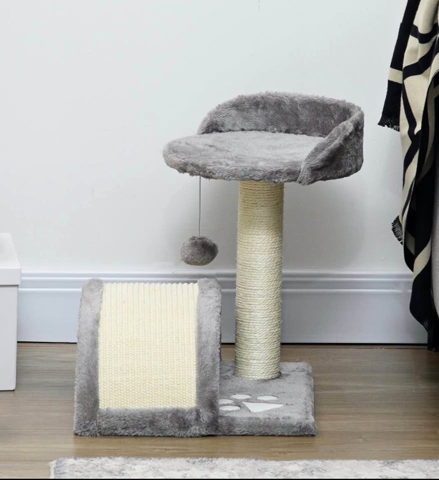 Brand New!! Brown 17" Cat Scratching Tree