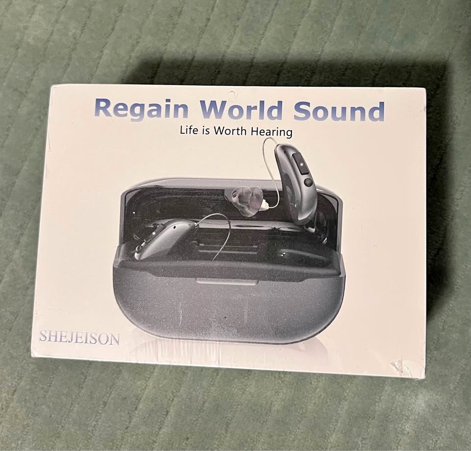 Rechargeable Hearing Amplifier with Noise Cancellation
