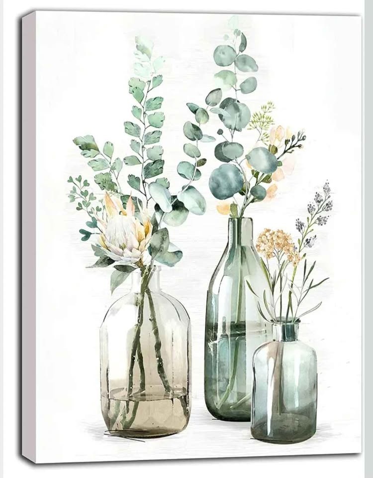 Paint by Number Kit - Flowers in Bottles (16x20) - photo 4