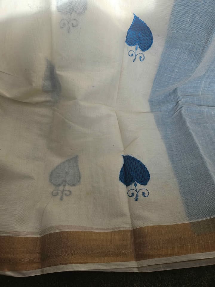 Mul cotton saree New - photo 4