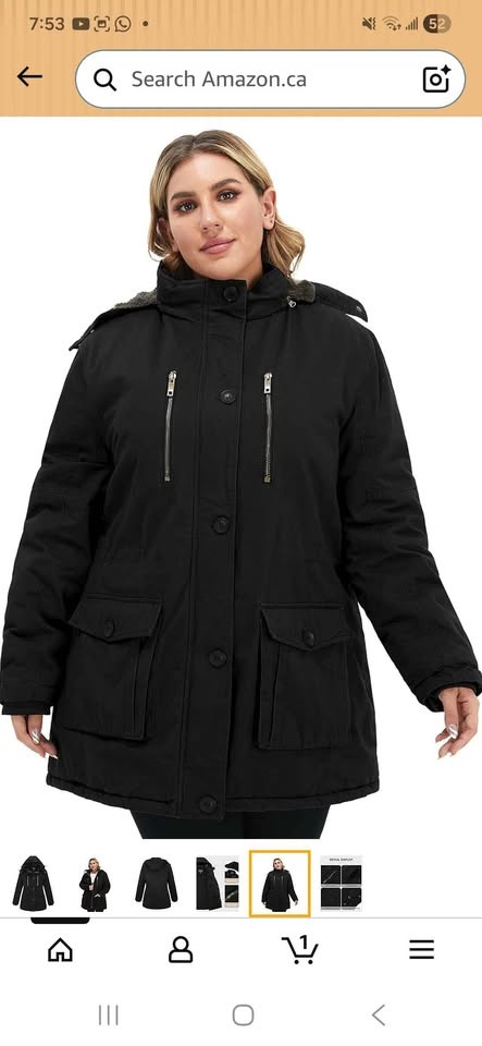 Winter Jacket Plus Size New - photo 2