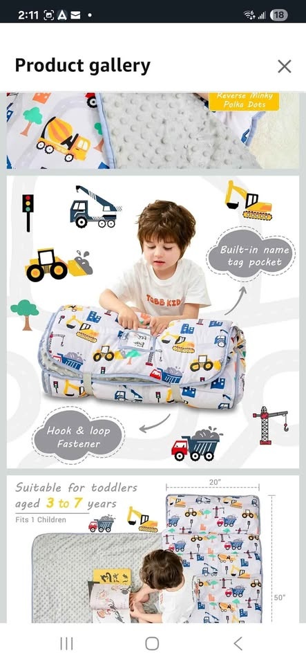 Brand New Toddler Nap Mat - photo 3