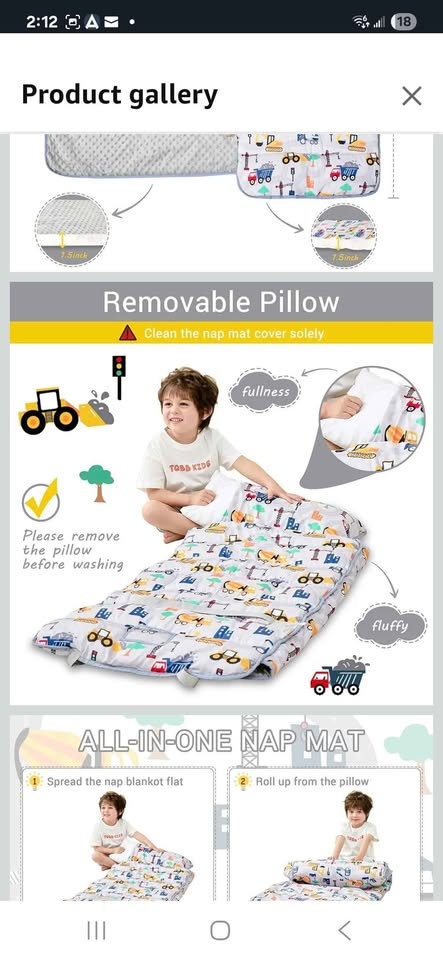 Brand New Toddler Nap Mat - photo 5