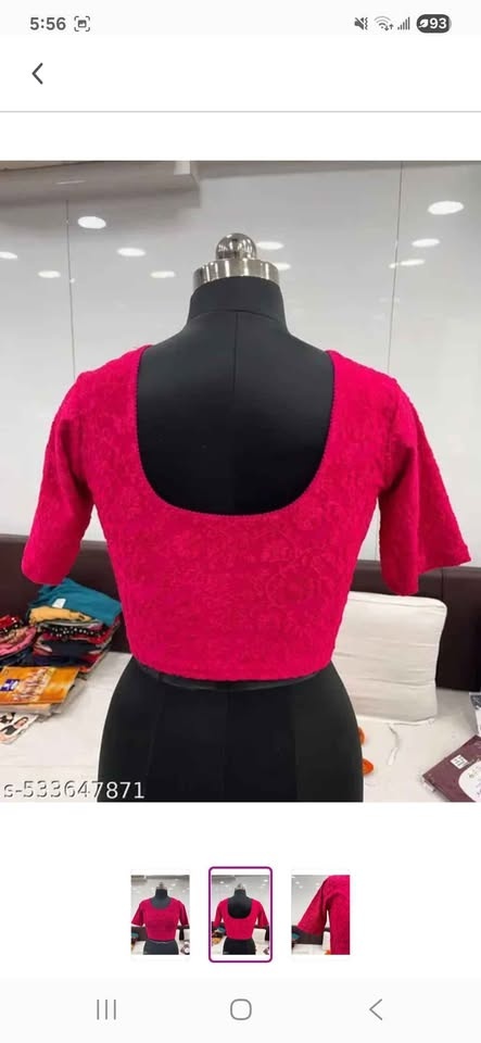 Stretchable Saree Blouse - photo 2