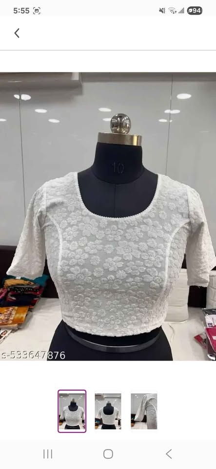 Stretchable Saree Blouse - photo 3