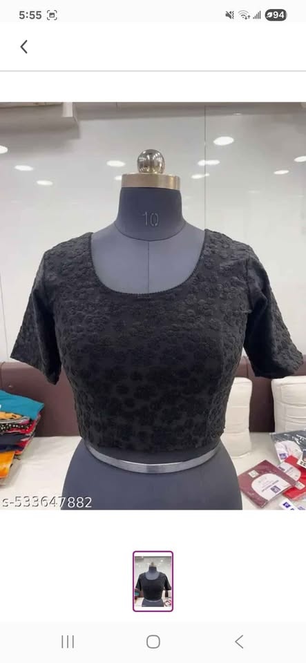 Stretchable Saree Blouse - photo 4