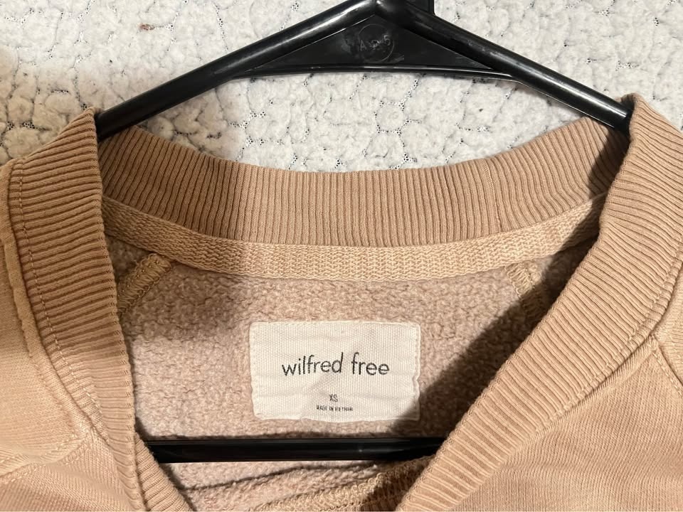 Wilfred Free Brown Sweater – Soft & Warm Size XS - photo 2