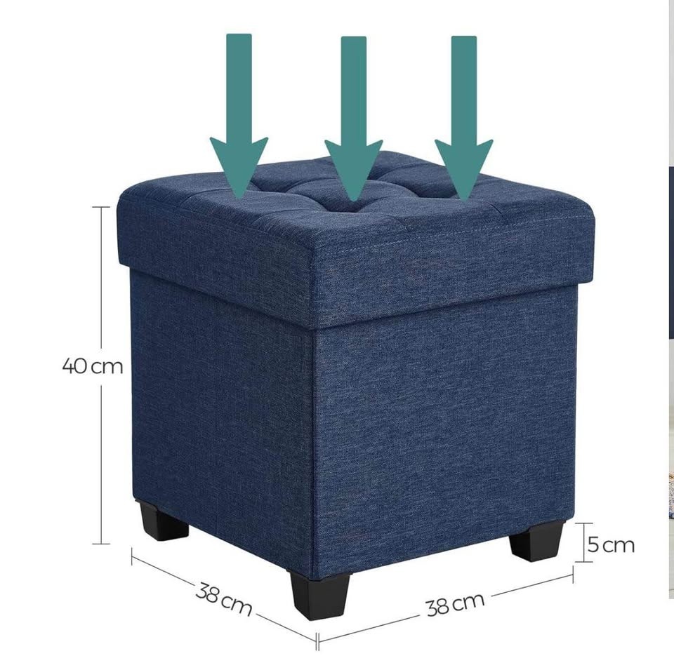 NEW SONGMICS Storage Ottoman - photo 5