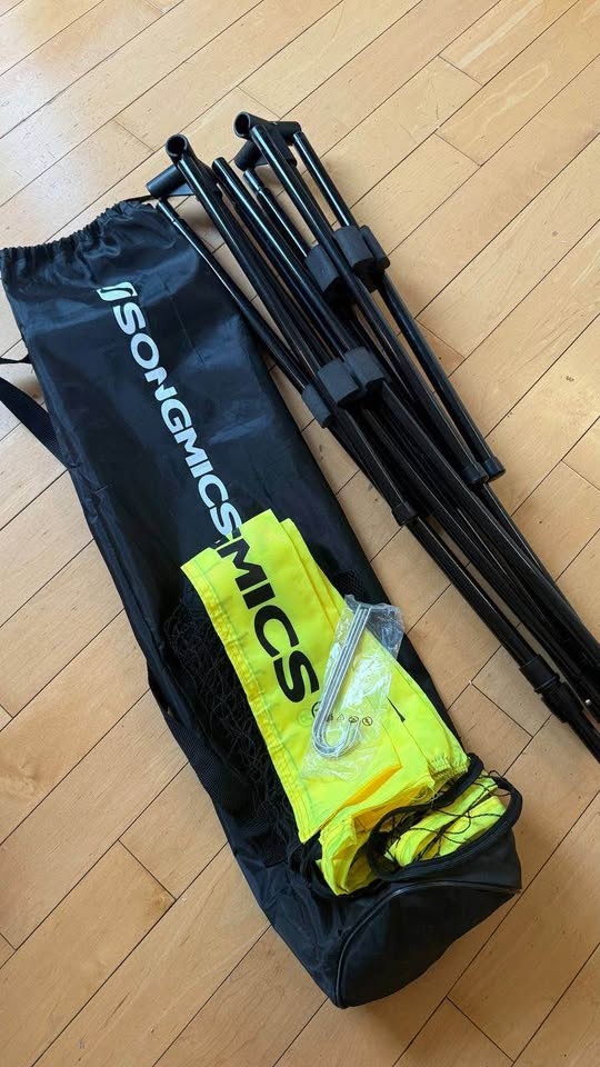 SONGMICS Portable Badminton / Sports Net Set – 10/13/16.5ft (Use - photo 3