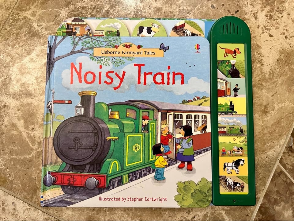 Usborne Noisy Train Board Book