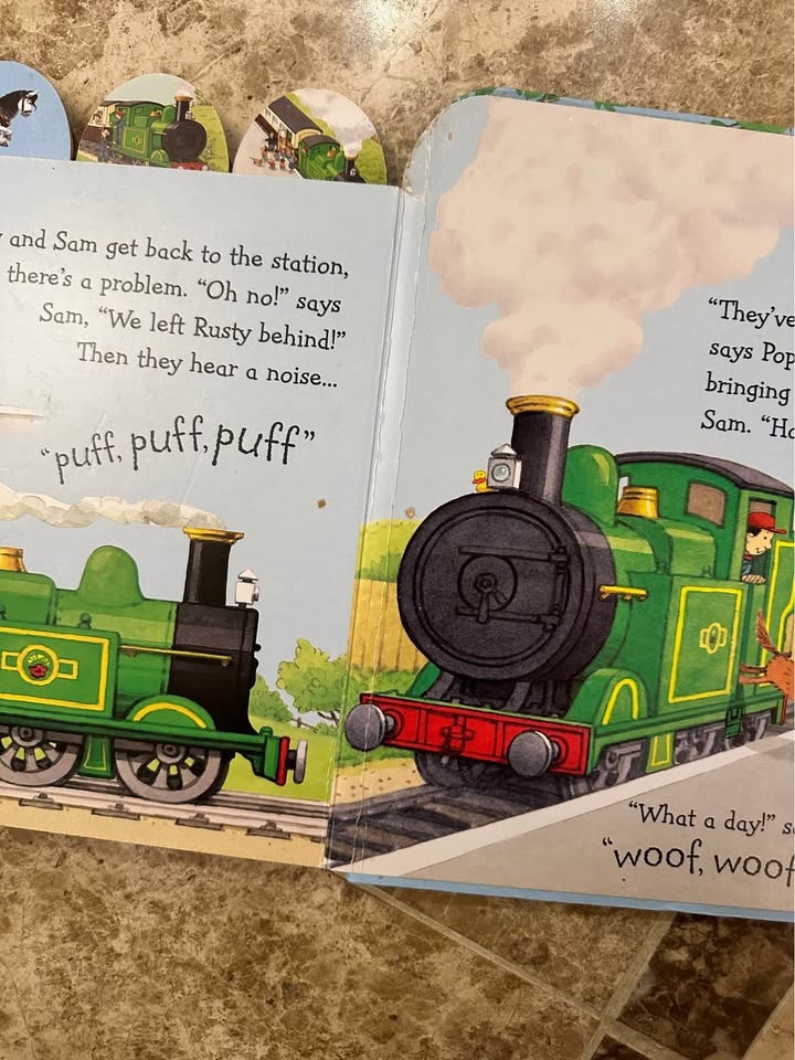 Usborne Noisy Train Board Book - photo 3